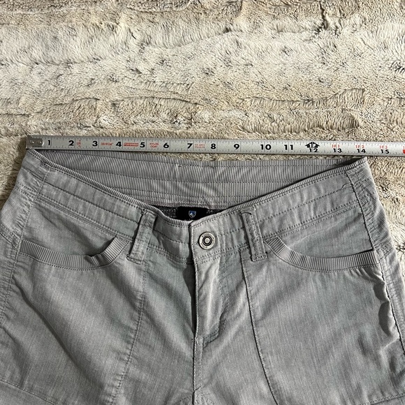 Kuhl Womens Outdoor CABO lightweight Pants in Light Gray size 4 - Picture 4 of 10